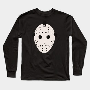 Halloween- Scary Jason Mask Long Sleeve T-Shirt